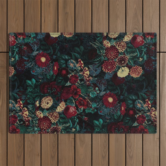 Night Garden XXXI Outdoor Rug Gallery Image 1