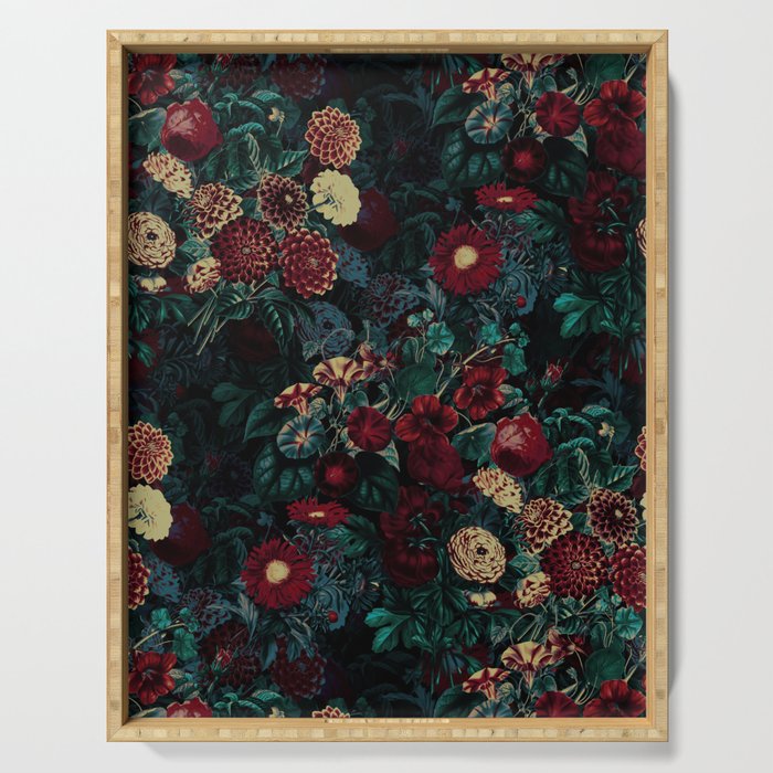 Night Garden XXXI Serving Tray Gallery Image 1