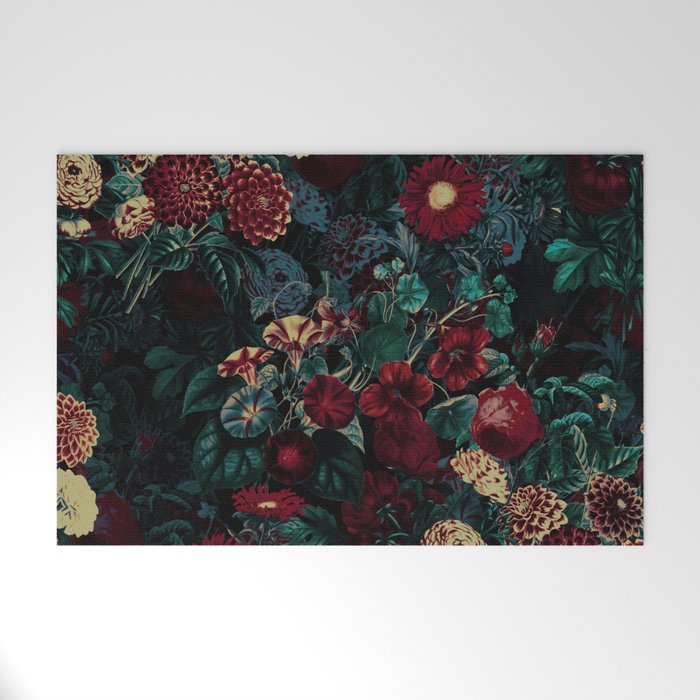Night Garden XXXI Welcome Mat Gallery Image 1