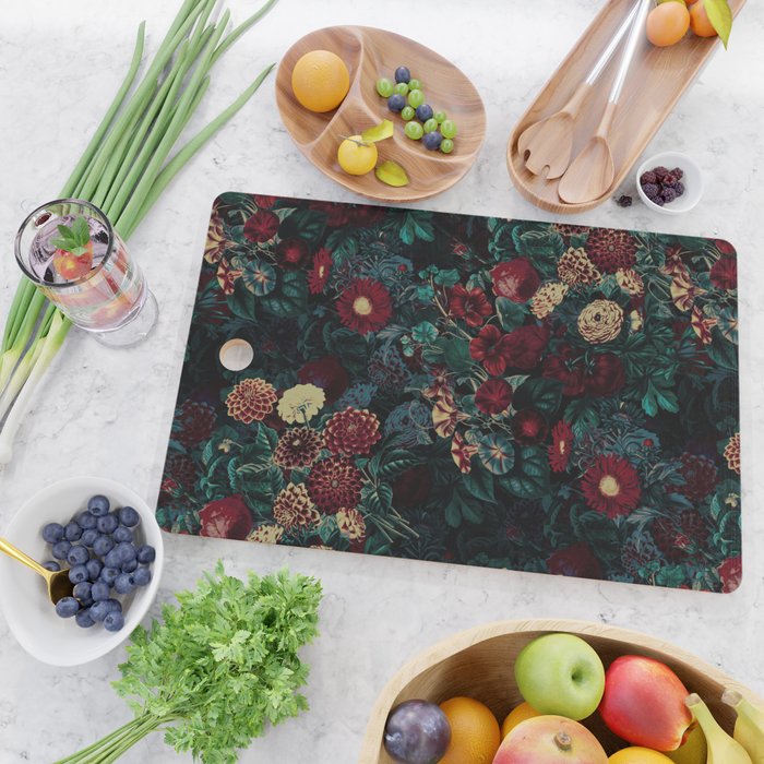 Night Garden XXXI Cutting Board Gallery Image 2