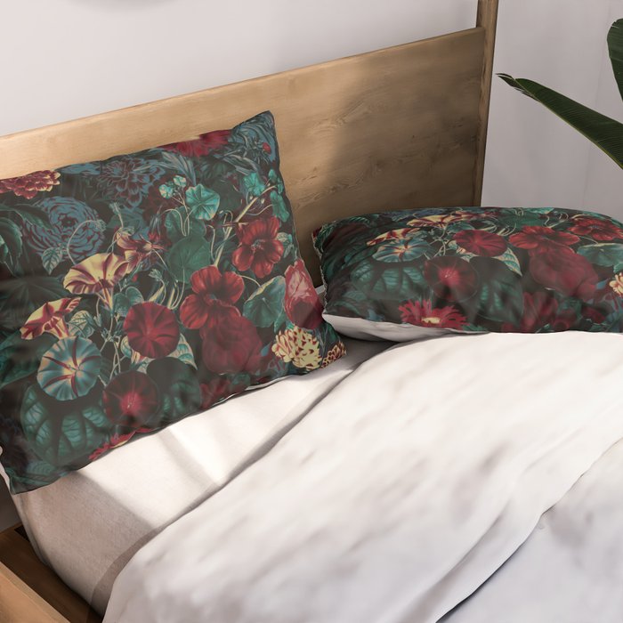 Night Garden XXXI Pillow Sham Gallery Image 2