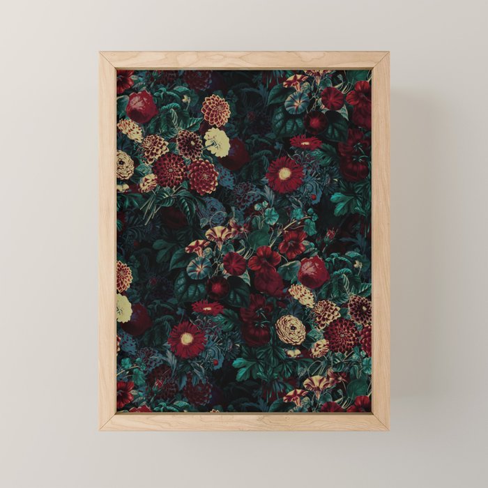 Night Garden XXXI Mini Art Print Gallery Image 1