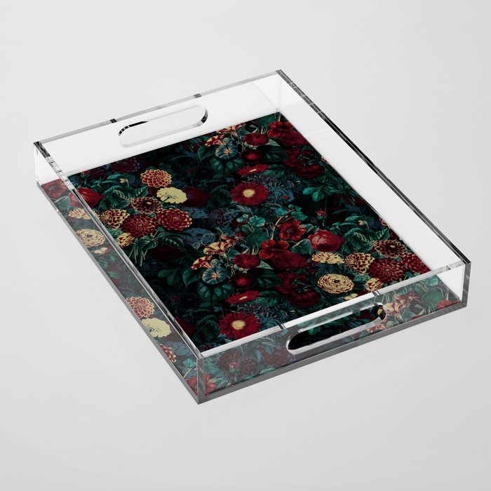 Night Garden XXXI Acrylic Tray Gallery Image 1