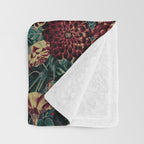 Night Garden XXXI Throw Blanket Gallery Image 3