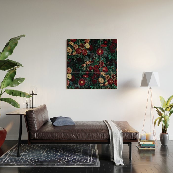 Night Garden XXXI Wood Wall Art Gallery Image 2