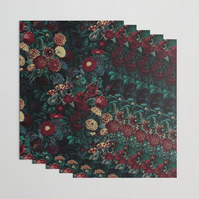 Night Garden XXXI Wrapping Paper Gallery Image 3