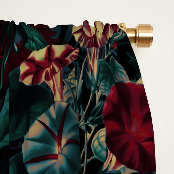 Night Garden XXXI Window Curtain Gallery Image 2