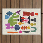 Make It Up Outdoor Rug Gallery Image 1