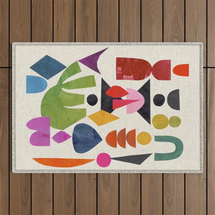 Make It Up Outdoor Rug Gallery Image 1