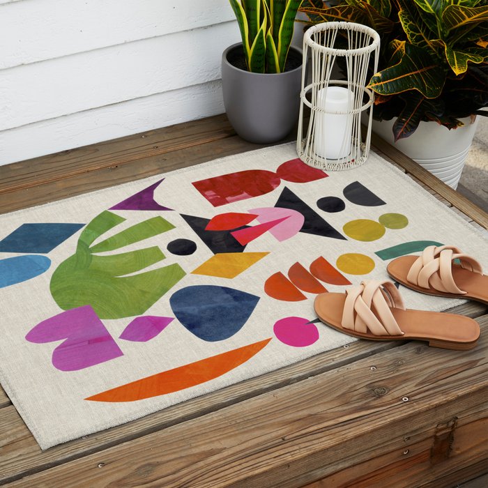 Make It Up Outdoor Rug Gallery Image 2