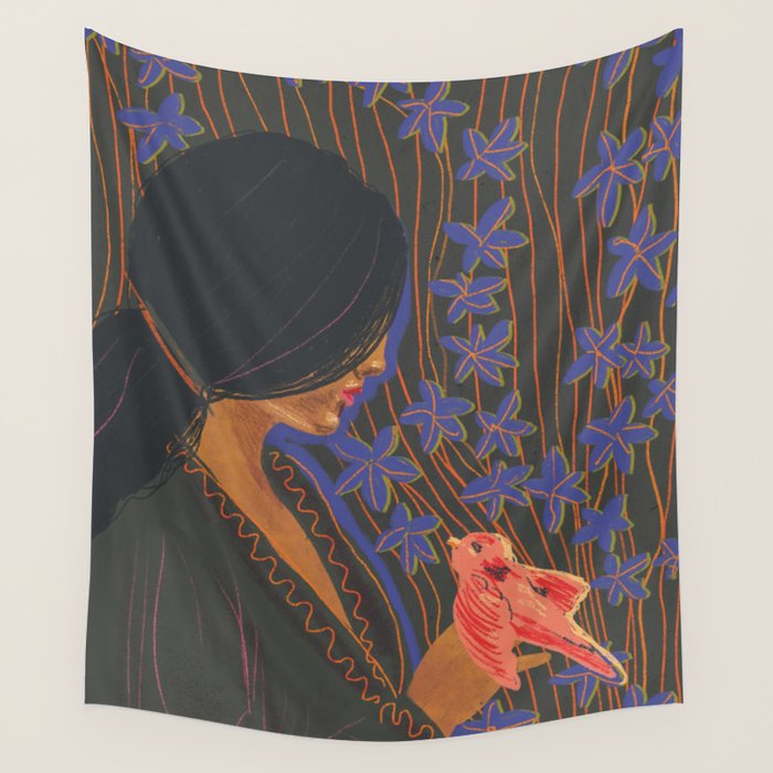 Lady bird Wall Tapestry Gallery Image 4