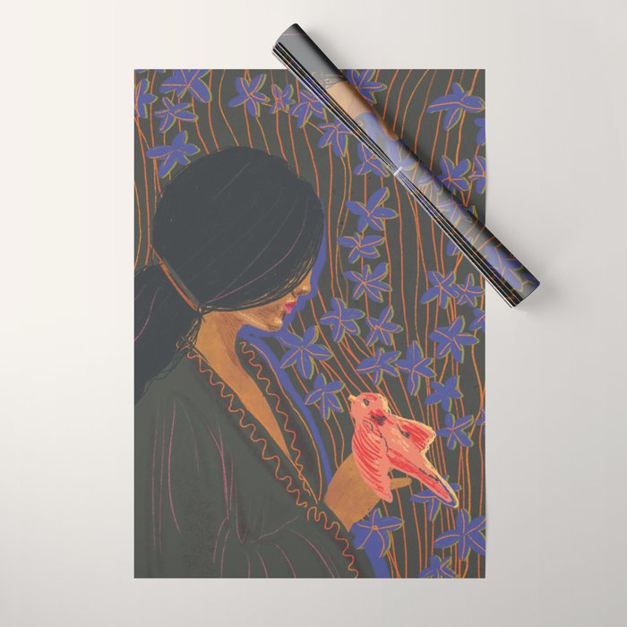 Lady bird Wrapping Paper Gallery Image 1