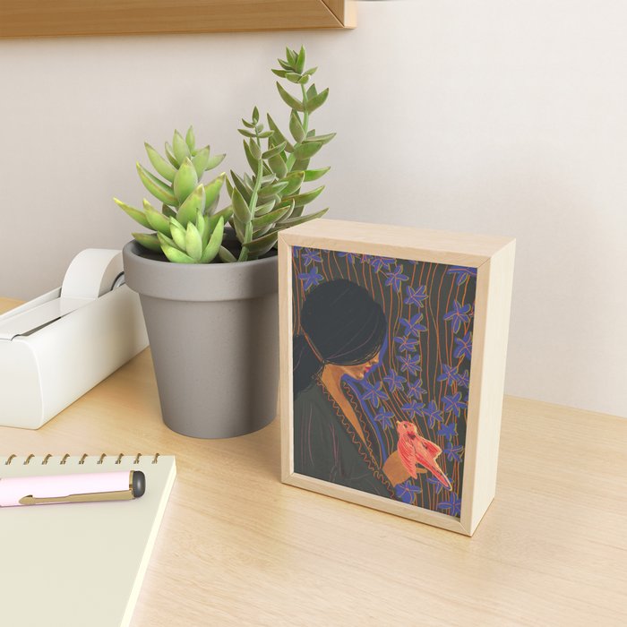 Lady bird Mini Art Print Gallery Image 2