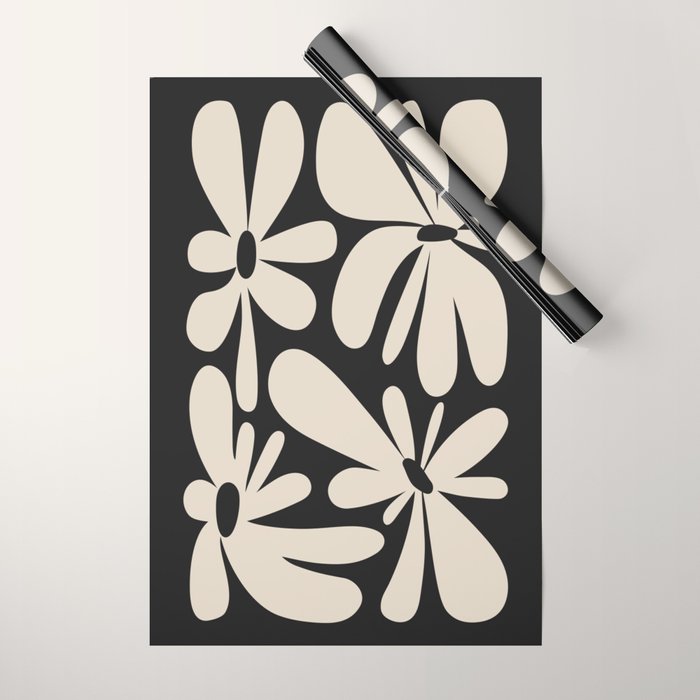 Bloom: Black & White Matisse Edition Wrapping Paper Gallery Image 1