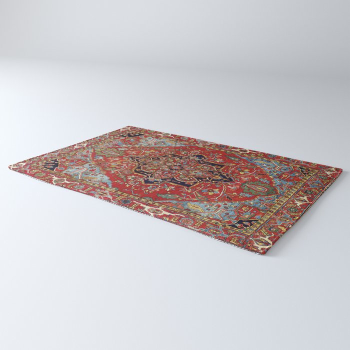 Heriz  Antique Persian Rug Print Rug Gallery Image 3