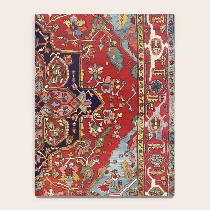 Heriz  Antique Persian Rug Print Notebook Gallery Image 4