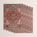 Heriz  Antique Persian Rug Print Wrapping Paper Gallery Image 3