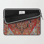Heriz  Antique Persian Rug Print Laptop Sleeve Gallery Image 2