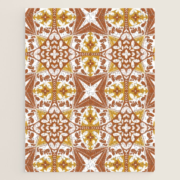 Tile Shapes Nature Charm Jigsaw Puzzle Gallery Image 1