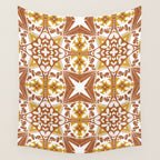 Tile Shapes Nature Charm Wall Tapestry Gallery Image 4
