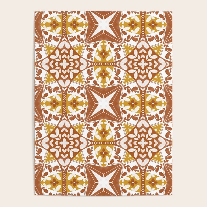 Tile Shapes Nature Charm Poster Gallery Image 4