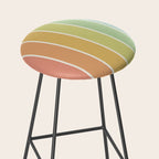 Gradient Arch V Mid Century Modern Rainbow Stool Gallery Image 2