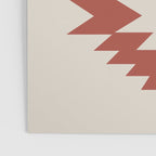 Southwestern Minimalism - Red Neutral Beige Poster Gallery Image 3