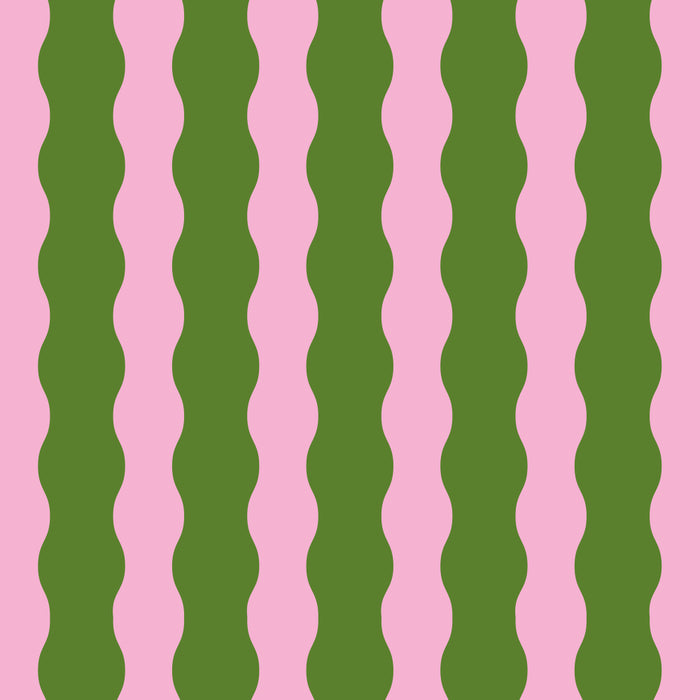 Wavy Retro Striped Pattern Coffee Mug Gallery Image 2