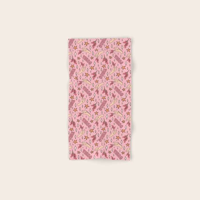 Virgo Lychee Print Bath Towel Gallery Image 1