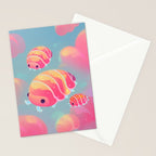 Cloud isopod - sunset Stationery Card Gallery Image 2
