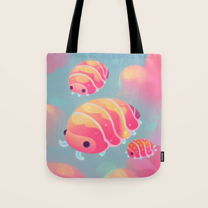 Cloud isopod - sunset Tote Bag Gallery Image 1