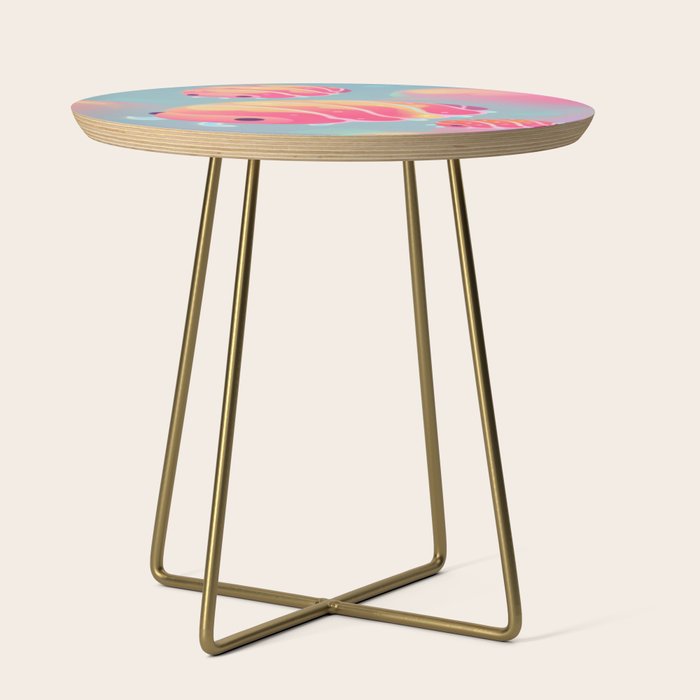 Cloud isopod - sunset Side Table Gallery Image 1