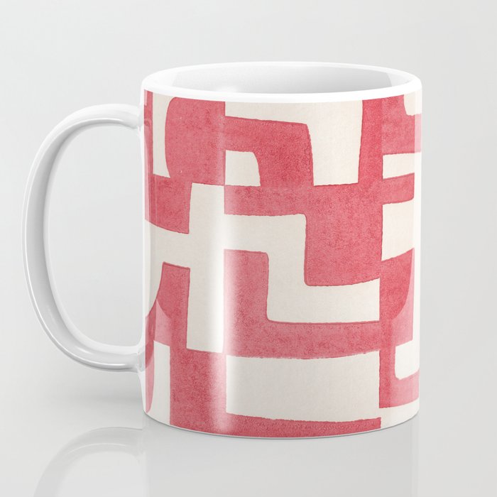 Red Puzzle Coffee Mug Gallery Image 3