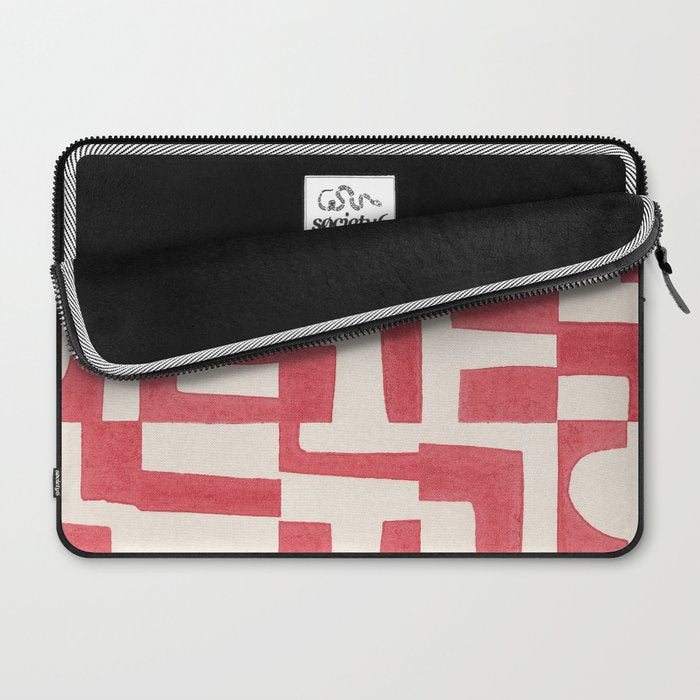 Red Puzzle Laptop Sleeve Gallery Image 2