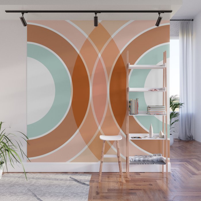 Rainbow reflection Wall Mural Gallery Image 1