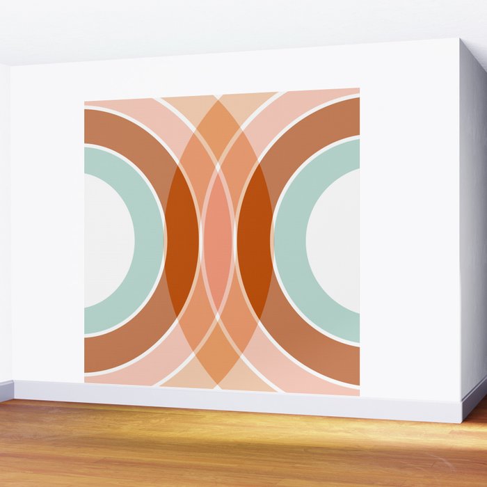 Rainbow reflection Wall Mural Gallery Image 2