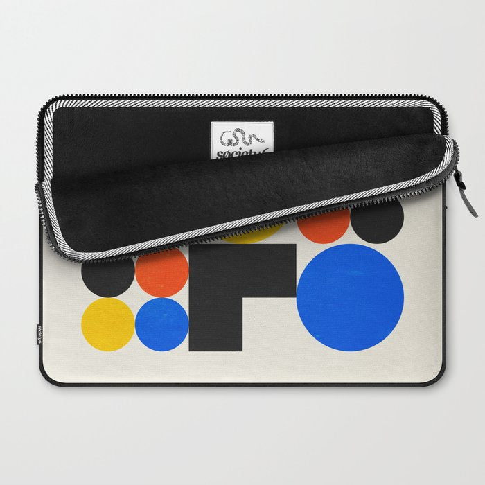 Balance 03: Bauhaus Mid-Century Edition Laptop Sleeve Gallery Image 2