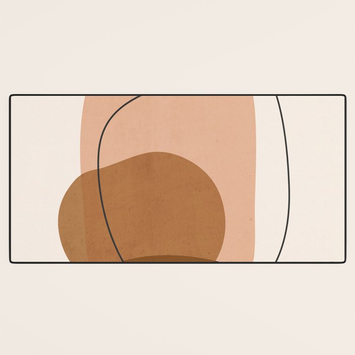 Minimal Abstract Art 12 Desk Mat Gallery Image 3