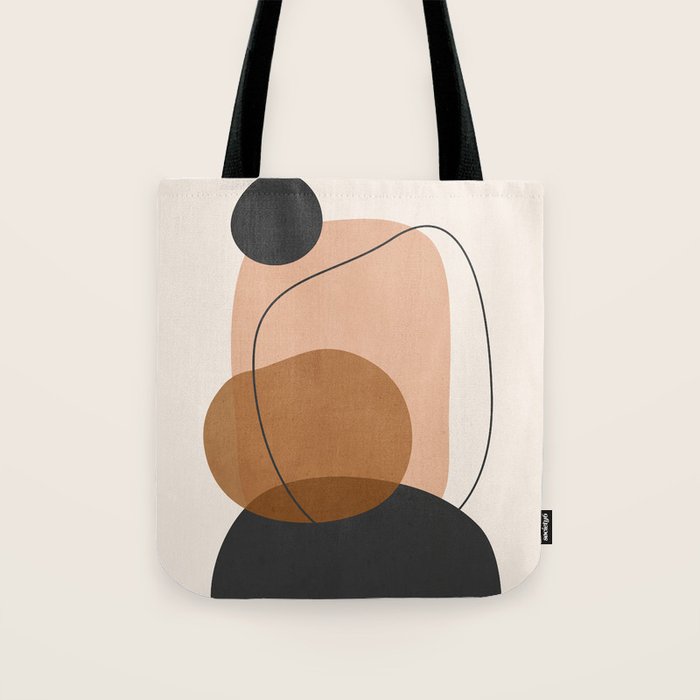 Minimal Abstract Art 12 Tote Bag Gallery Image 1