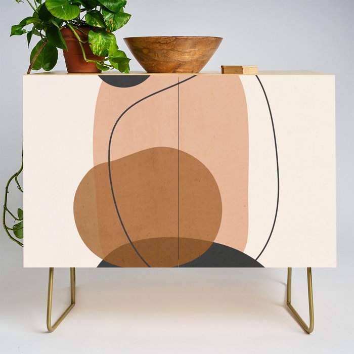 Minimal Abstract Art 12 Credenza Gallery Image 1