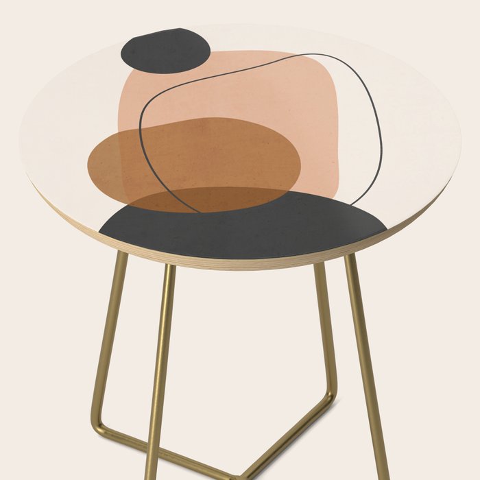 Minimal Abstract Art 12 Side Table Gallery Image 2