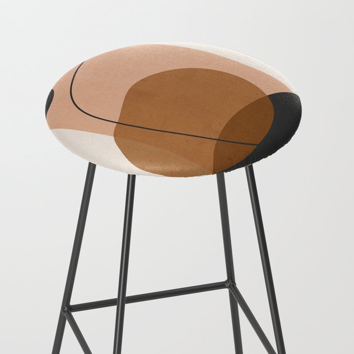 Minimal Abstract Art 12 Stool Gallery Image 2