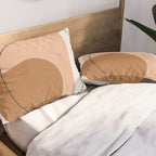 Minimal Abstract Art 12 Pillow Sham Gallery Image 2