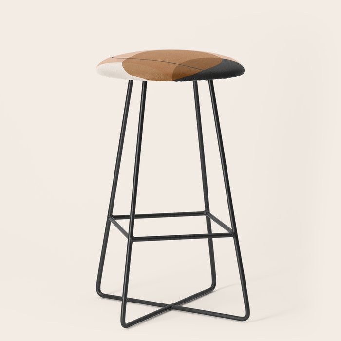 Minimal Abstract Art 12 Stool Gallery Image 1