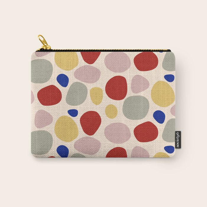 Colorful Stones Carry All Pouch Gallery Image 1