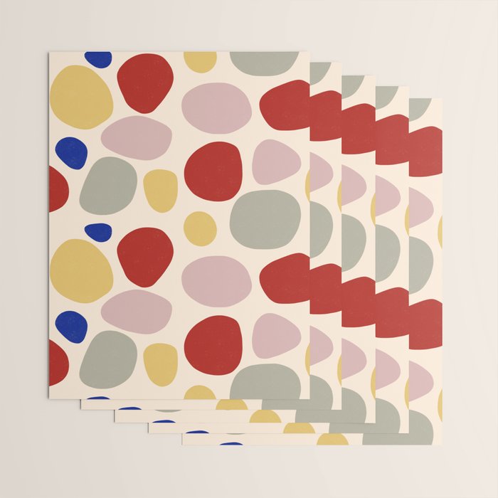 Colorful Stones Wrapping Paper Gallery Image 3