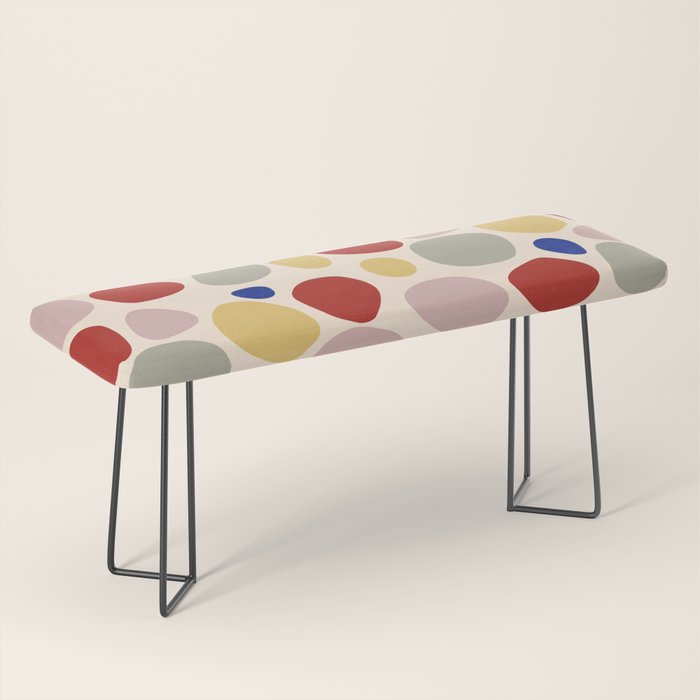 Colorful Stones Bench Gallery Image 1