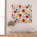 Colorful Stones Wall Tapestry Gallery Image 2