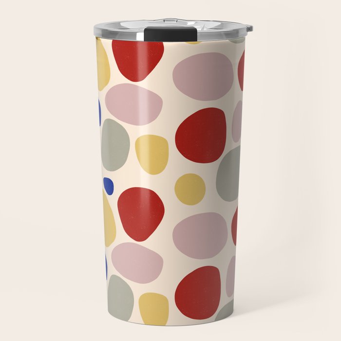 Colorful Stones Travel Mug Gallery Image 1