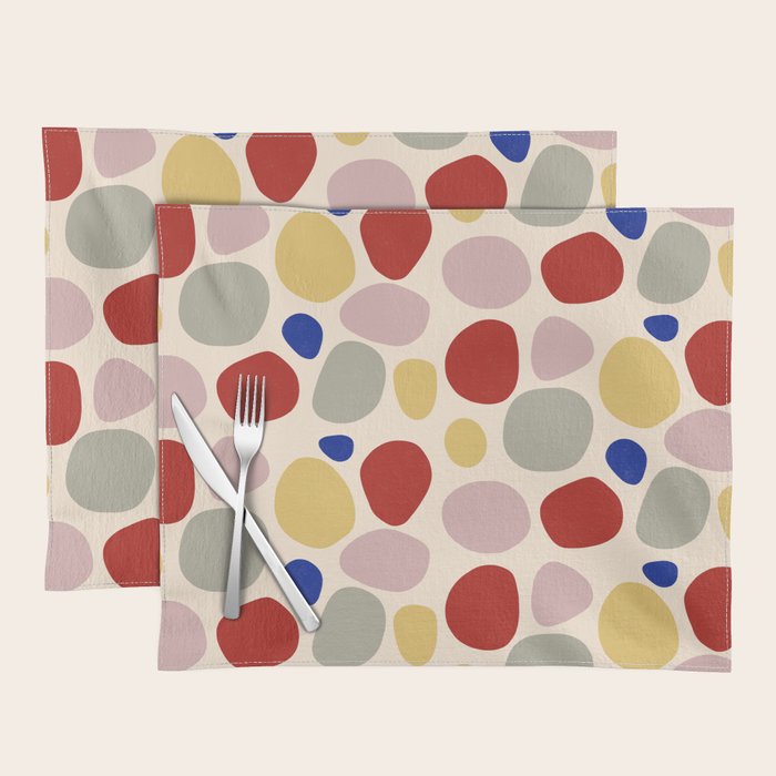 Colorful Stones Placemat Gallery Image 1